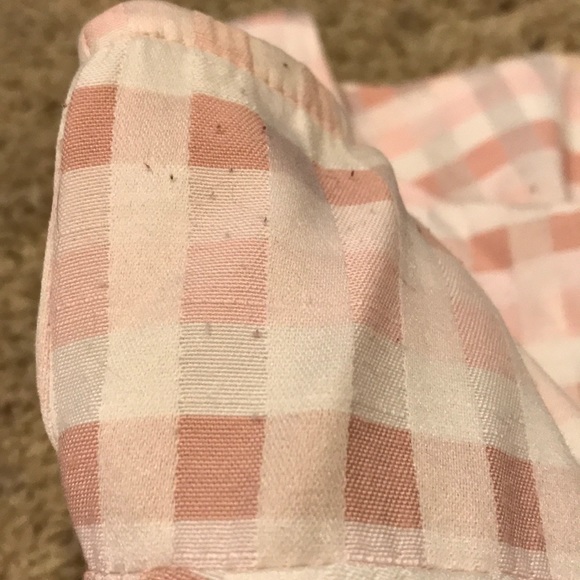 Thrifted White and Pink Checkered Dress Size 3/4 - Picture 6 of 8
